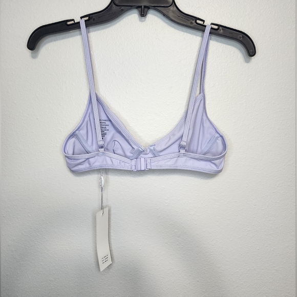 New boutine L.A bustier Lavender bikini top size M - Picture 2 of 6